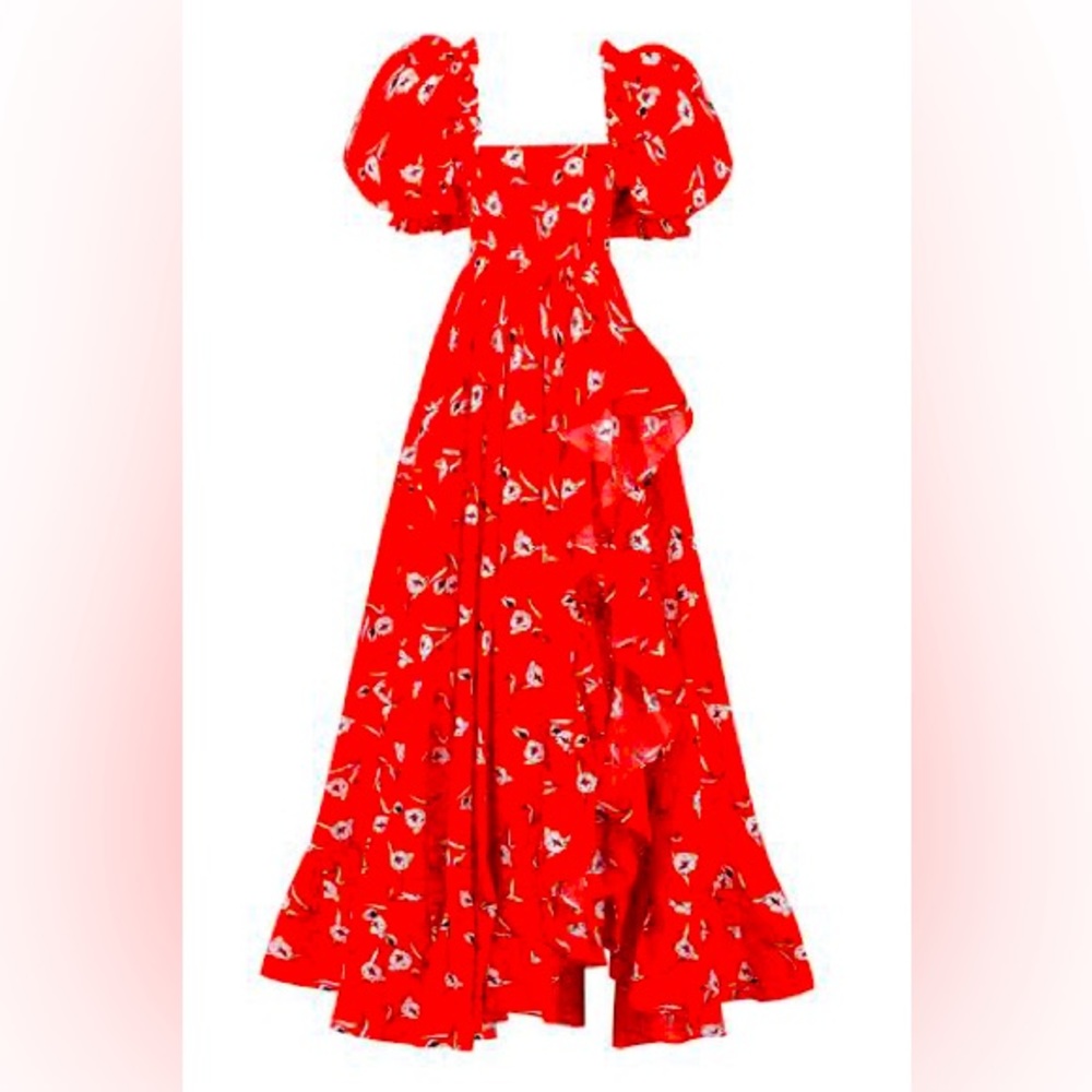 Sweet Caroline Ruffle Gown 5X